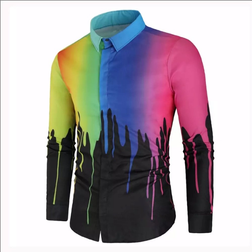 African Dashiki button down Shirt